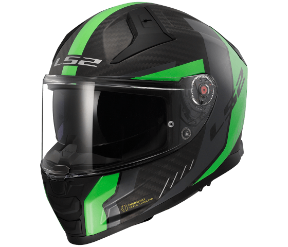 FF811 Vector II Carbon GRID Matt Fluo Green